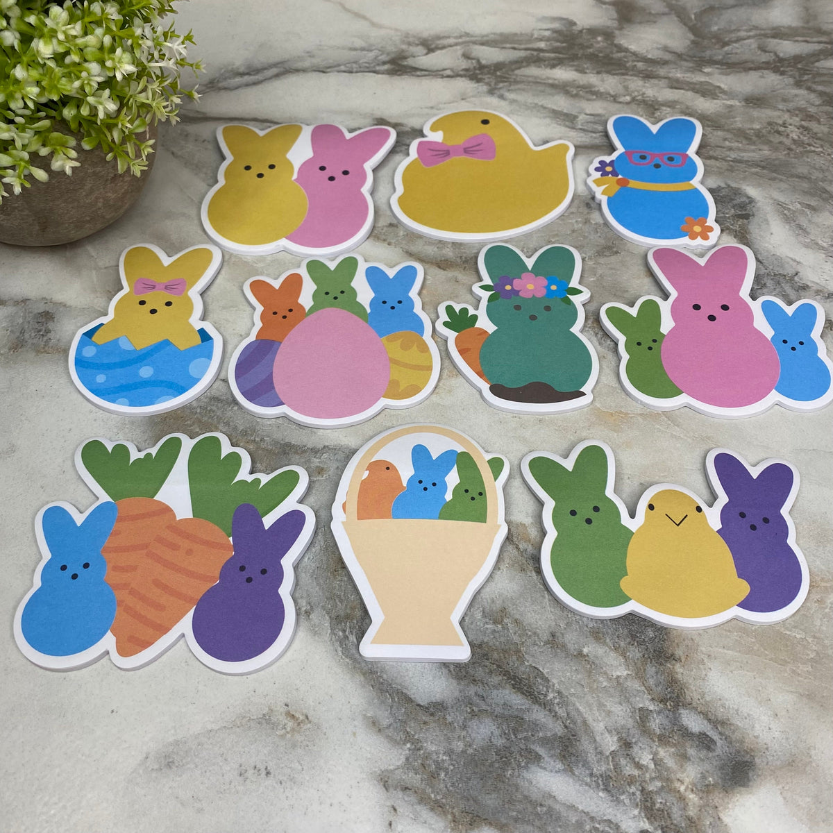 Note Pad - Easter - Bunnies & Chicks