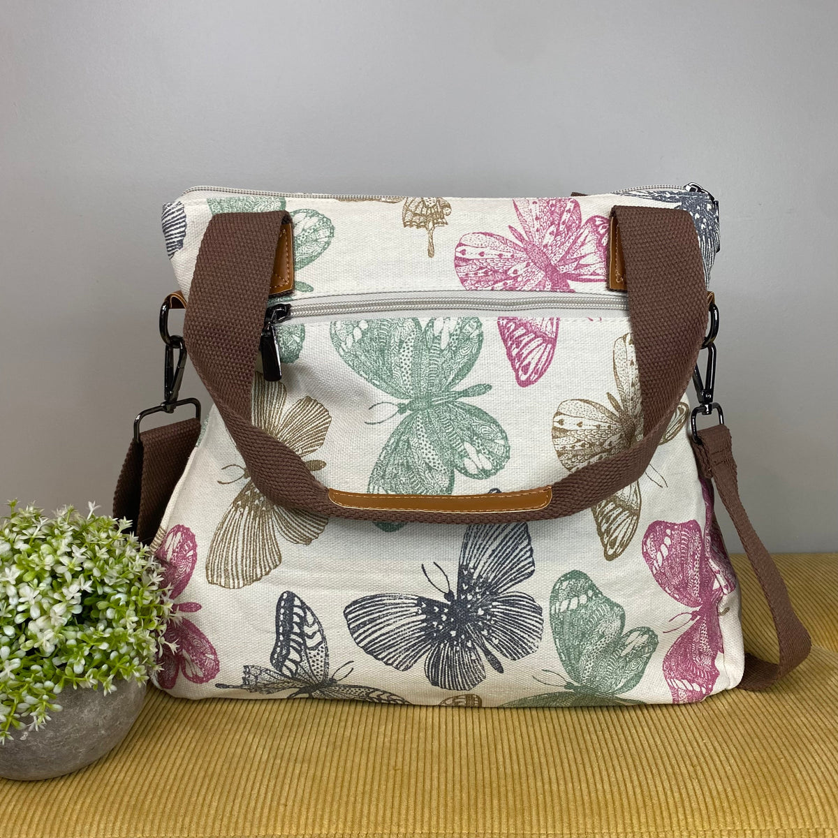 Caitlin - Canvas Satchel