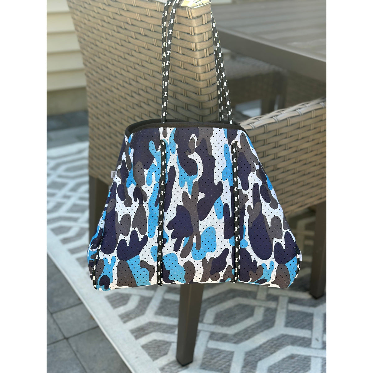 Ready to Ship | The Carly Camo Neoprene Tote