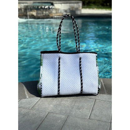 Ready to Ship | The Penny Palm Neoprene Tote
