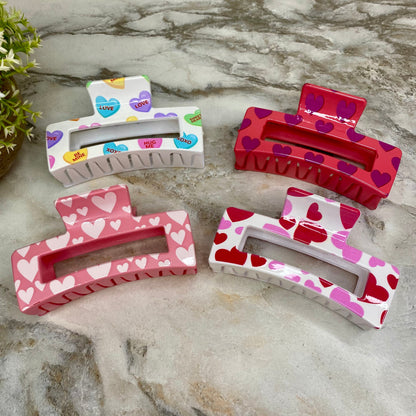 Hair Clip - Hearts