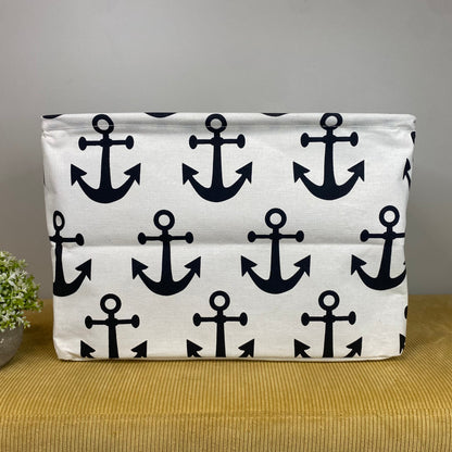 Pop Up Canvas Basket - Anchor