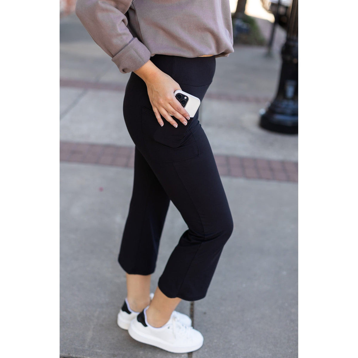 PreOrder | The Delilah - Kick Flare Leggings with Pockets - Round 3