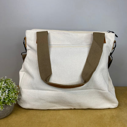 Caitlin - Canvas Satchel