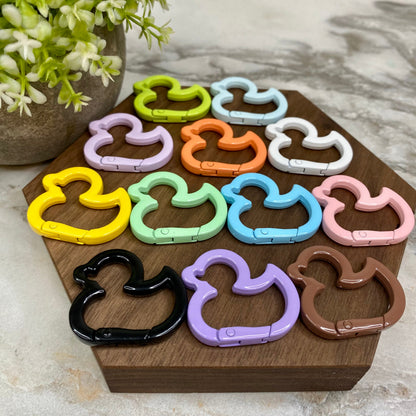 Keychain Ring Clasp - Duck