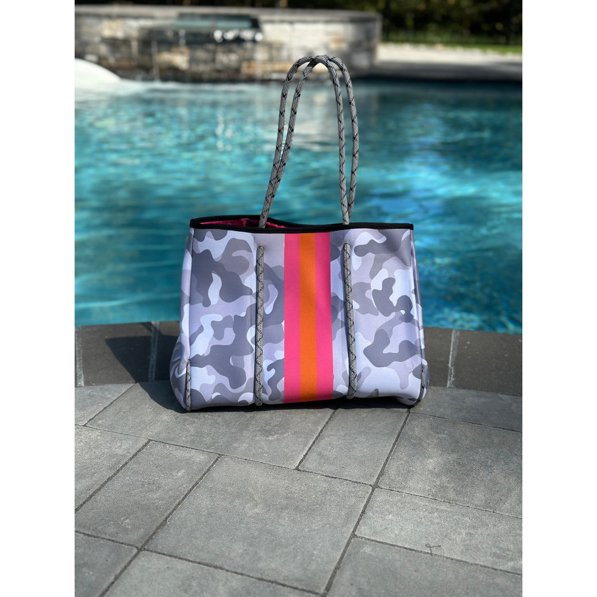 Ready to Ship | The Kellie Camo Neoprene Tote