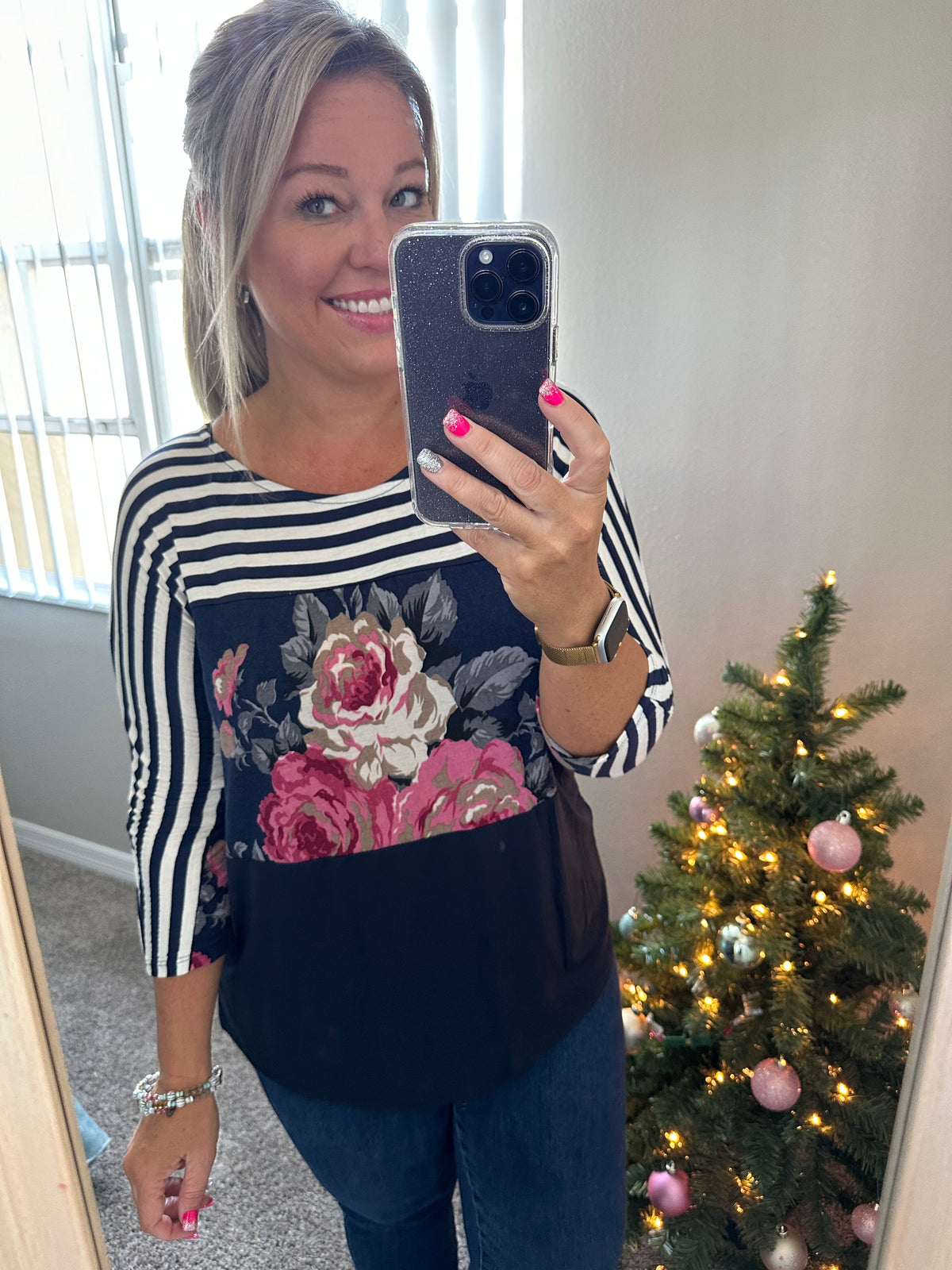 Sew in Love 3/4 length sleeves