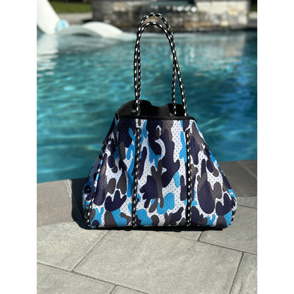 Ready to Ship | The Carly Camo Neoprene Tote