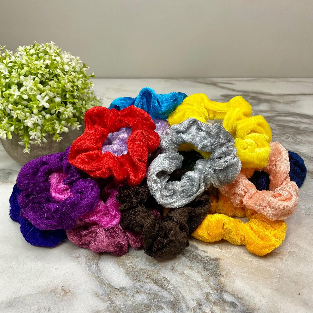 Scrunchie - Solid Velour