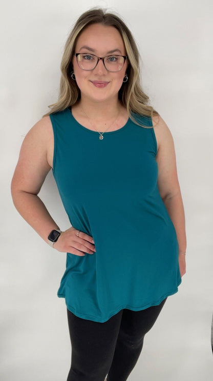 Teal Tank Top