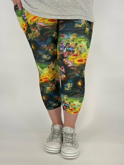 Fairy Capri w/ Pockets (Kid's Leggings Too!)
