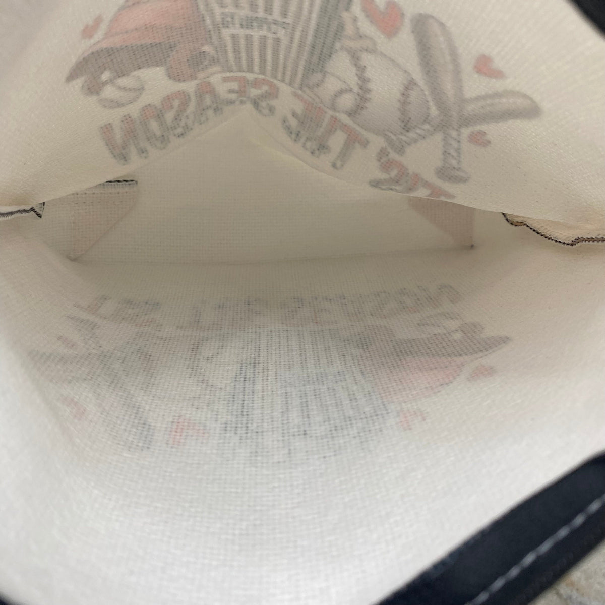 Canvas Pouch XL - Baseball, Tis The Season