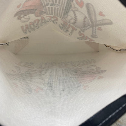 Canvas Pouch XL - Baseball, Tis The Season