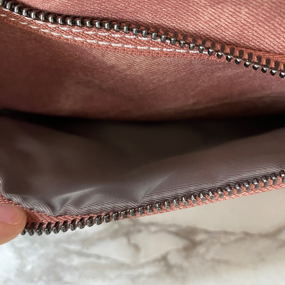 Denim Suede Brooke Backpack + Pouch - PREORDER