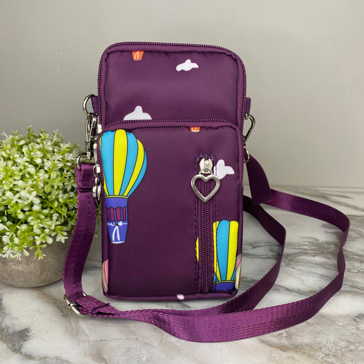Mia Crossbody Nylon Wallet