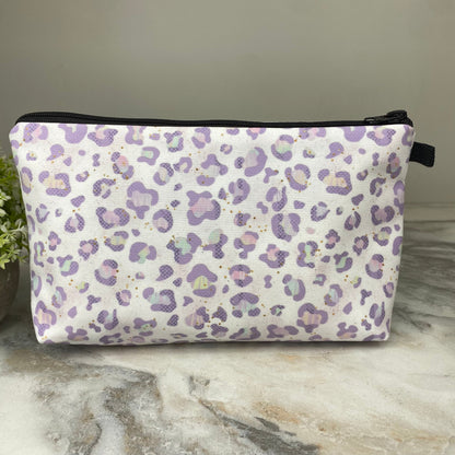 Pouch - Animal Print Purple