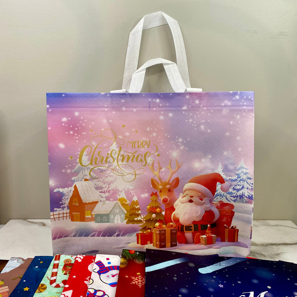 Reusable Tote Bag - Christmas