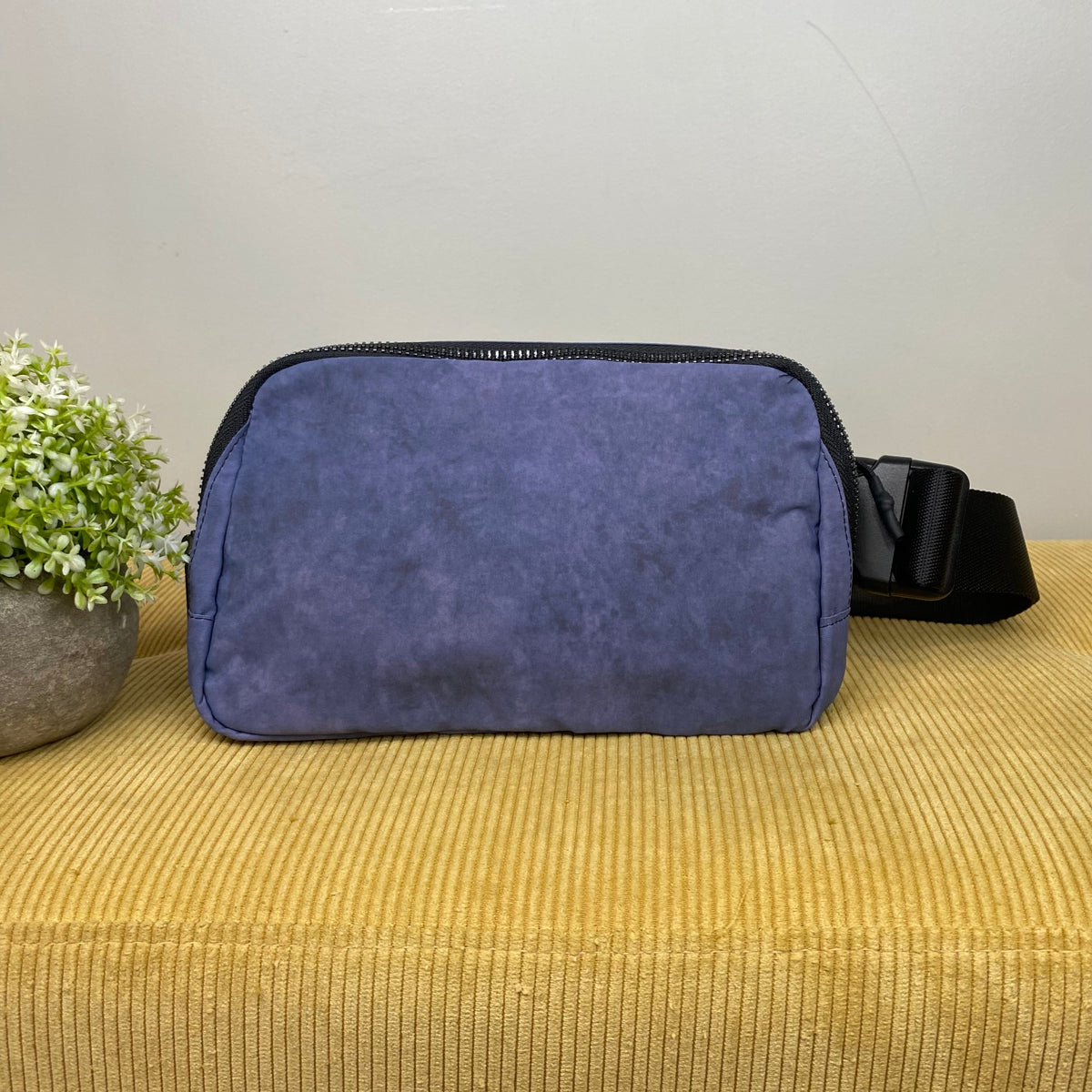Nylon Belt Bag - Crossbody + Fanny - Navy Stone - LAST ONE LEFT