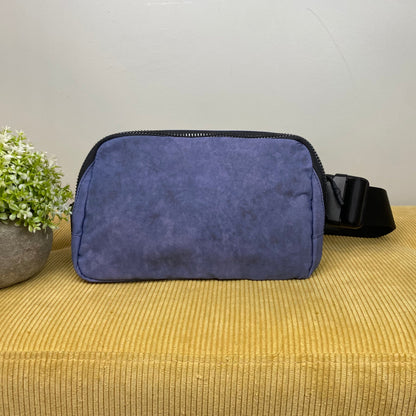 Nylon Belt Bag - Crossbody + Fanny - Navy Stone - LAST ONE LEFT