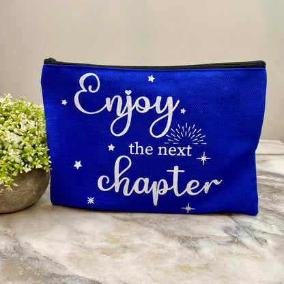 Canvas Pouch - Enjoy The Next Chapter