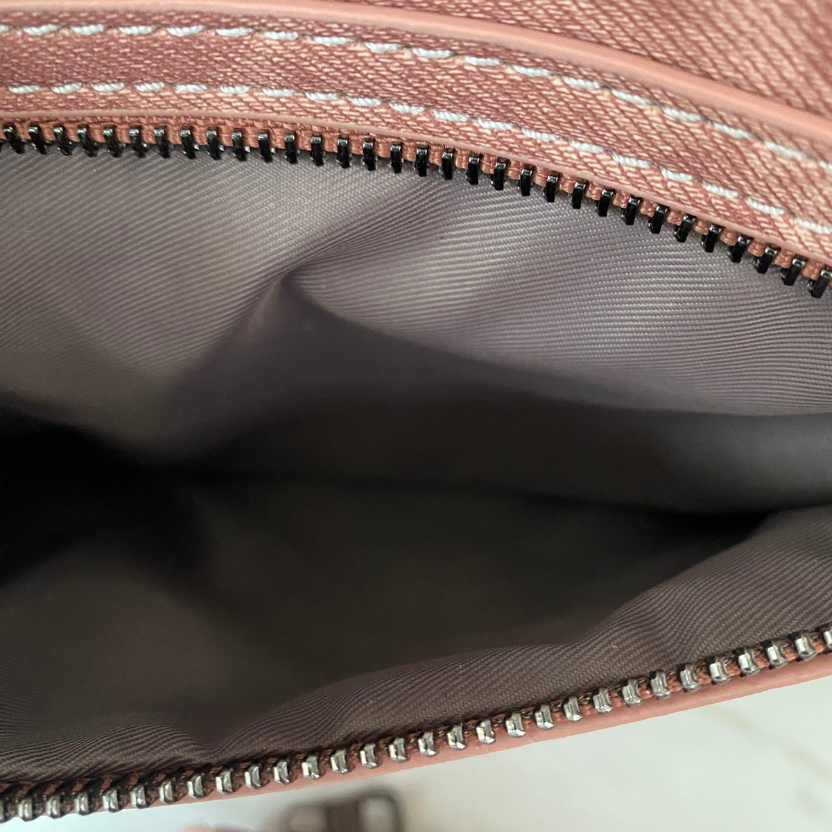Denim Suede Brooke Backpack + Pouch - PREORDER