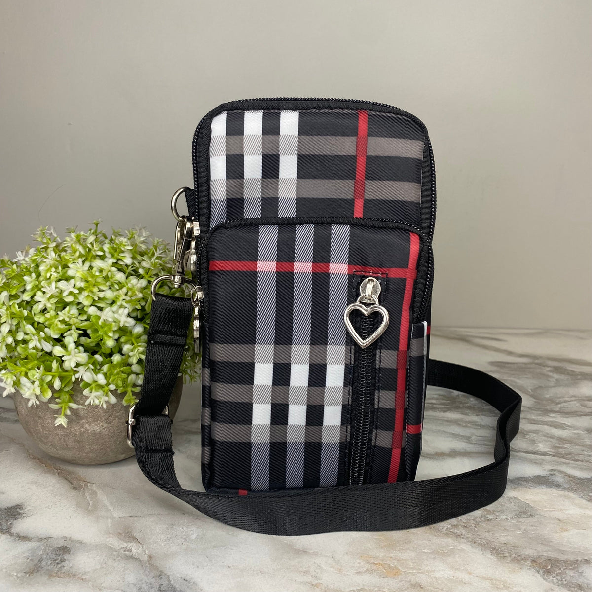 Mia Crossbody Nylon Wallet