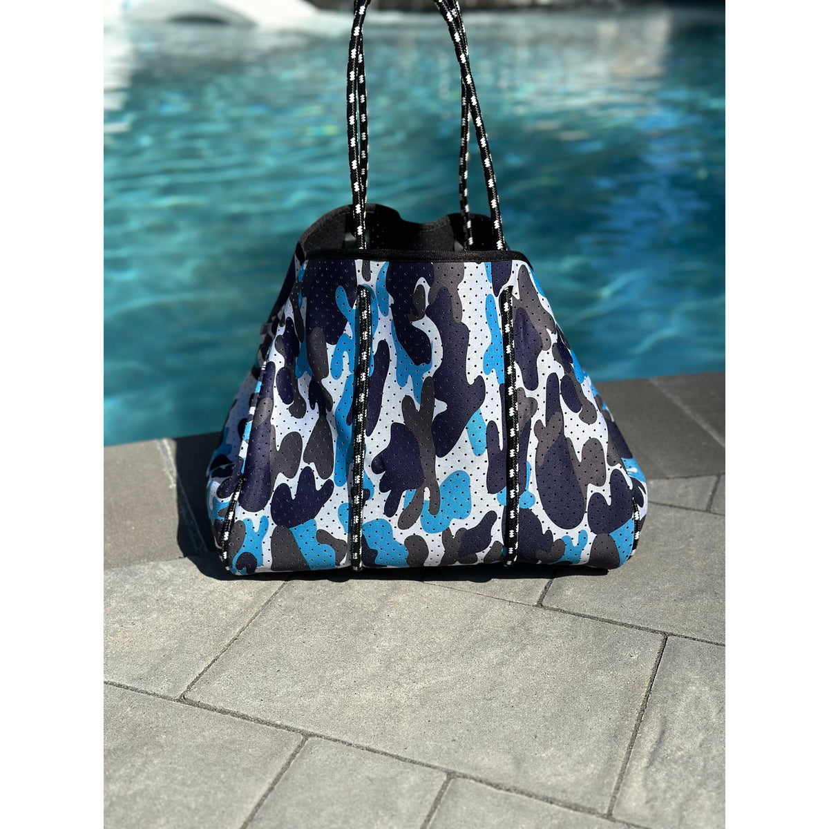 Ready to Ship | The Carly Camo Neoprene Tote