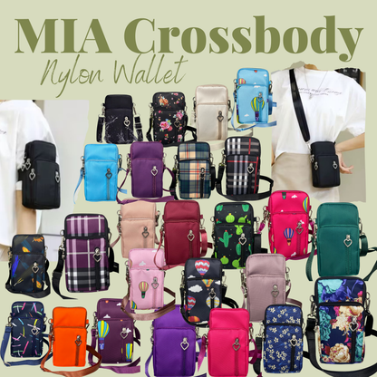 Mia Crossbody Nylon Wallet