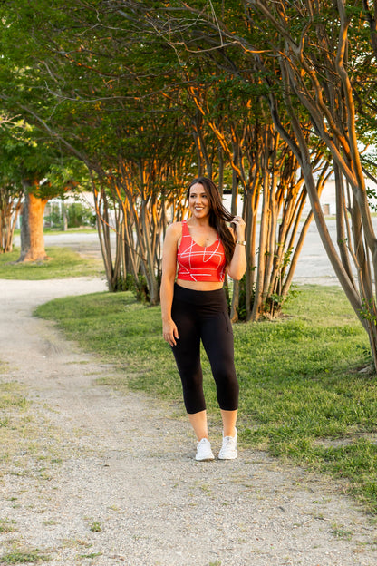 Ready to Ship | The Cassandra - Black CAPRI with POCKETS  - Luxe Leggings by Julia Rose®