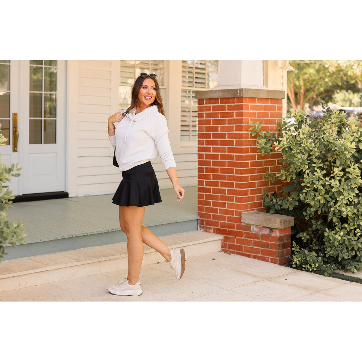 Ready to Ship | The Brielle Black Skort