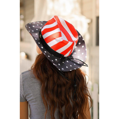 Ready To Ship | Patriotic Fedora Hat*