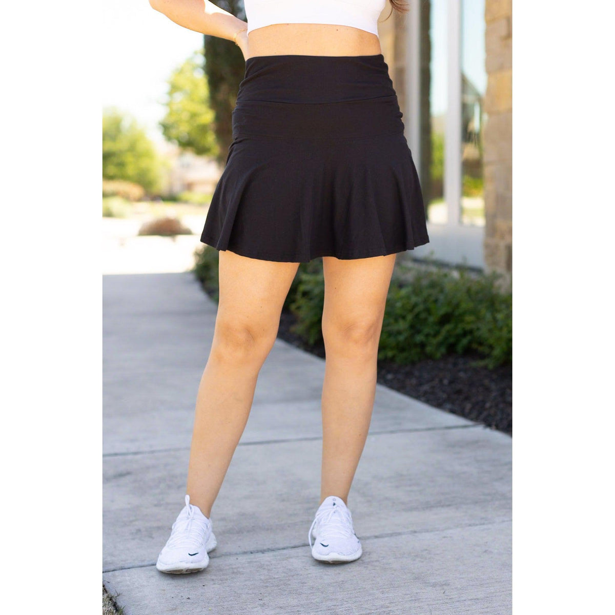 PreOrder | The Brielle Black Skort - Round 9