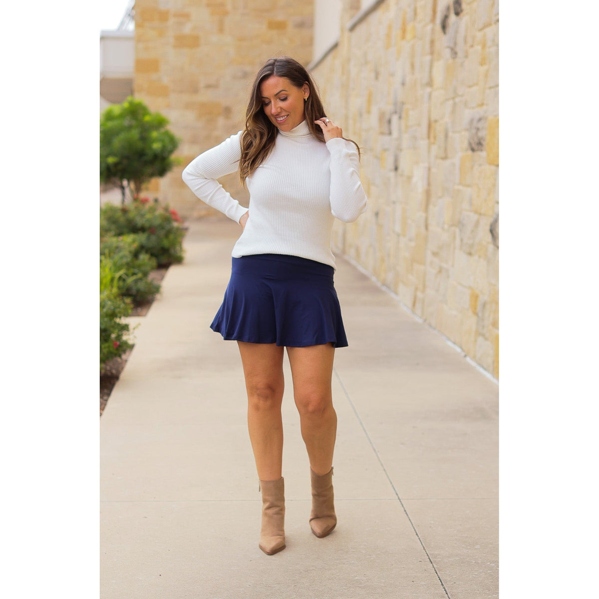 PreOrder | The Josie Navy Skort - Round 3