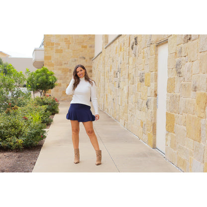 PreOrder | The Josie Navy Skort - Round 3