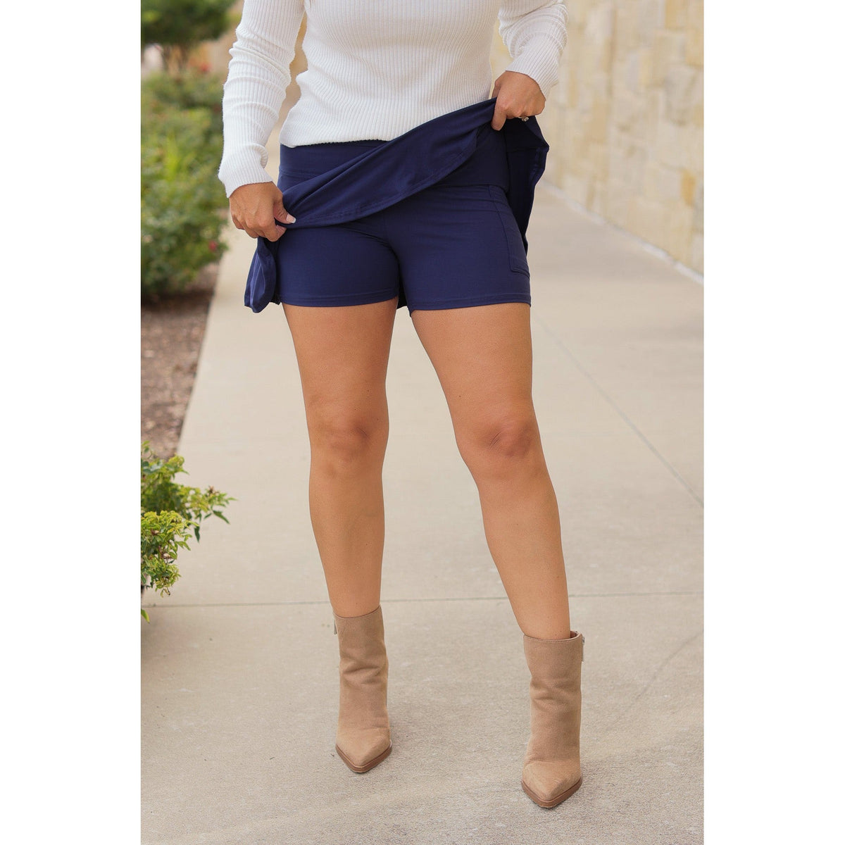 PreOrder | The Josie Navy Skort - Round 3