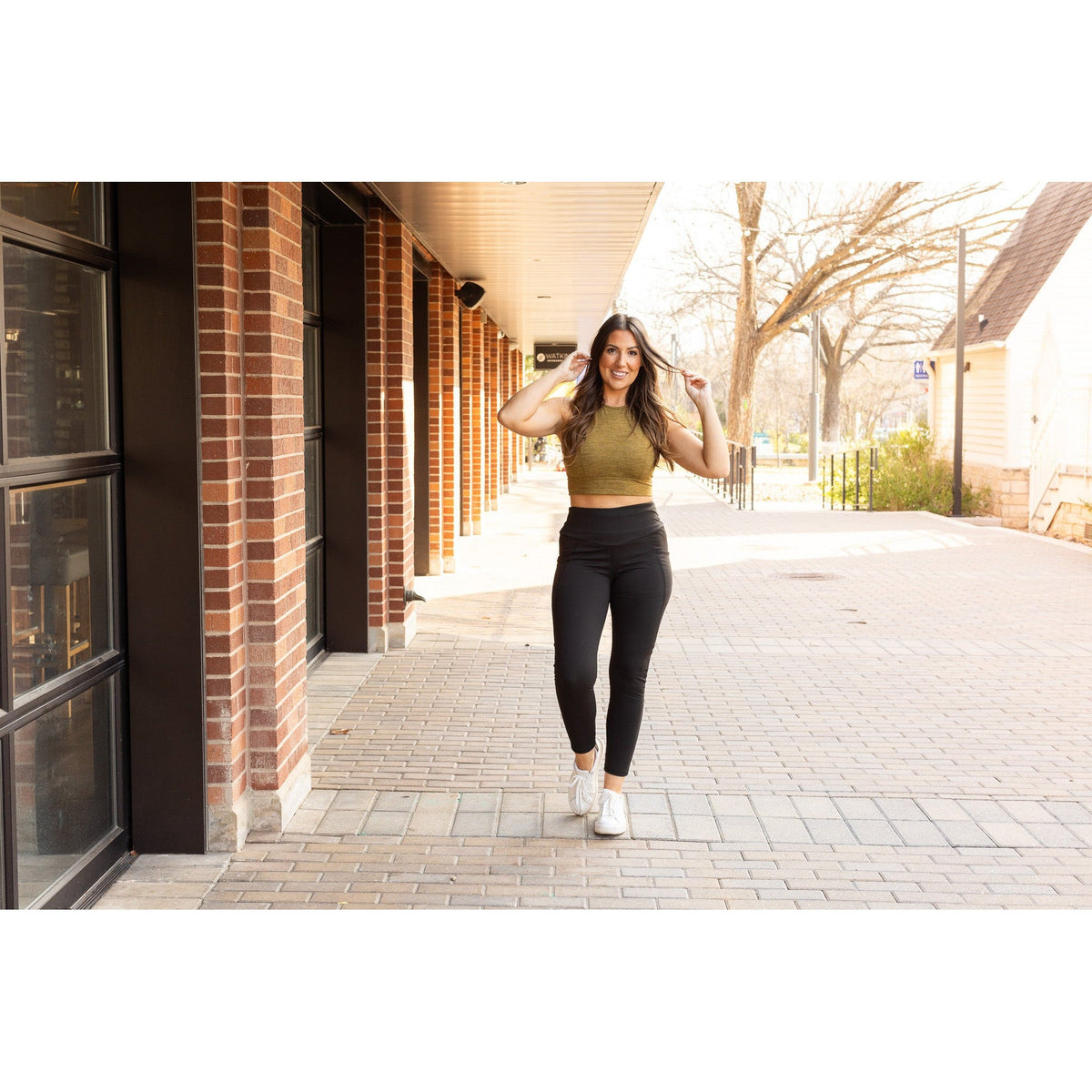 Ready to Ship  | The Adriana - Tummy Control Full Length Leggings with Pockets - Round 2- Luxe Leggings by Julia Rose®