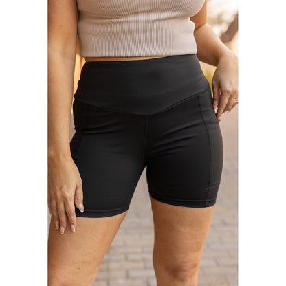 Ready to Ship  | The Callie - Tummy Control Biker 5" - Round 2 - Luxe Leggings by Julia Rose®