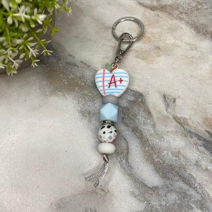 Keychain - Silicone Bead - Teacher - A+