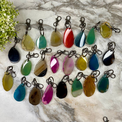Keychain - Smooth Crystal