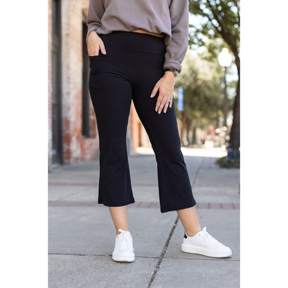 PreOrder | The Delilah - Kick Flare Leggings with Pockets - Round 3