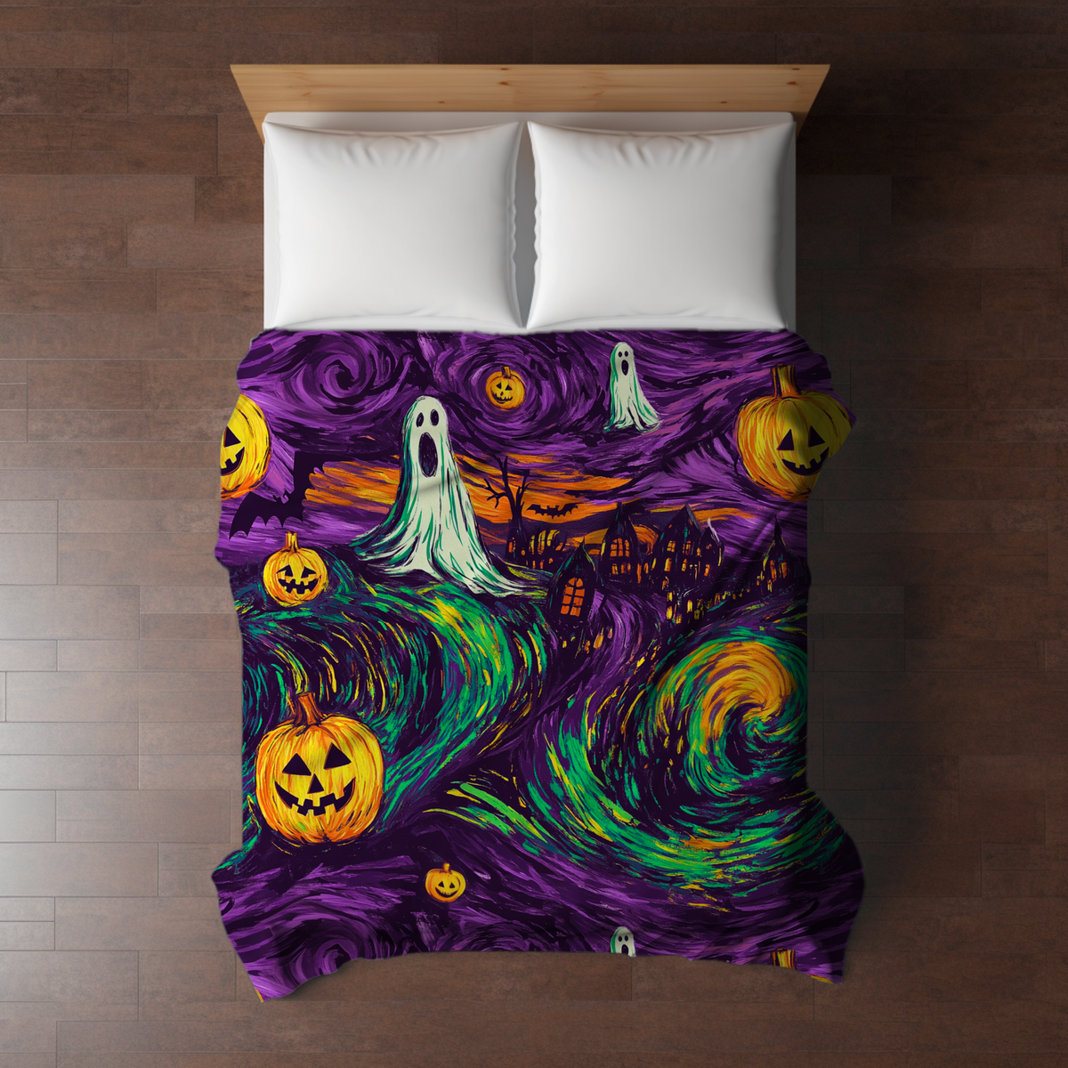 Blanket Halloween #6 - Gogh Scream