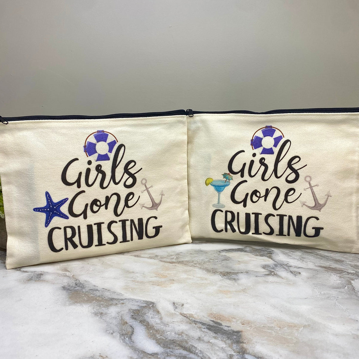 Canvas Pouch - Cruise - Girls Gone Cruising Mix