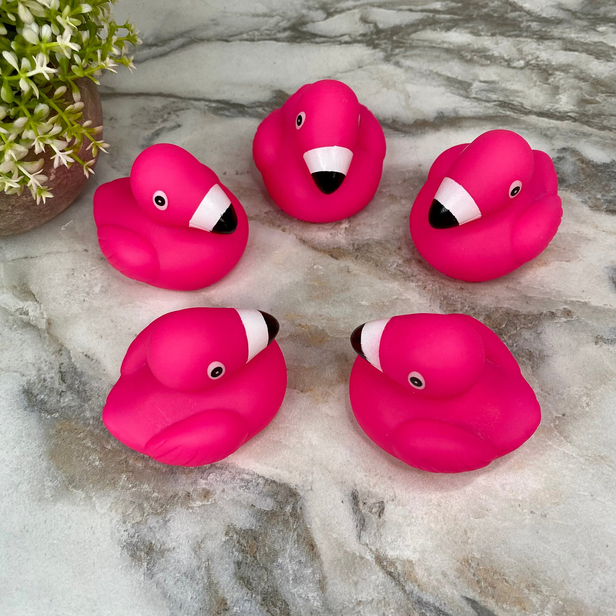 Rubber Duck - Flamingo