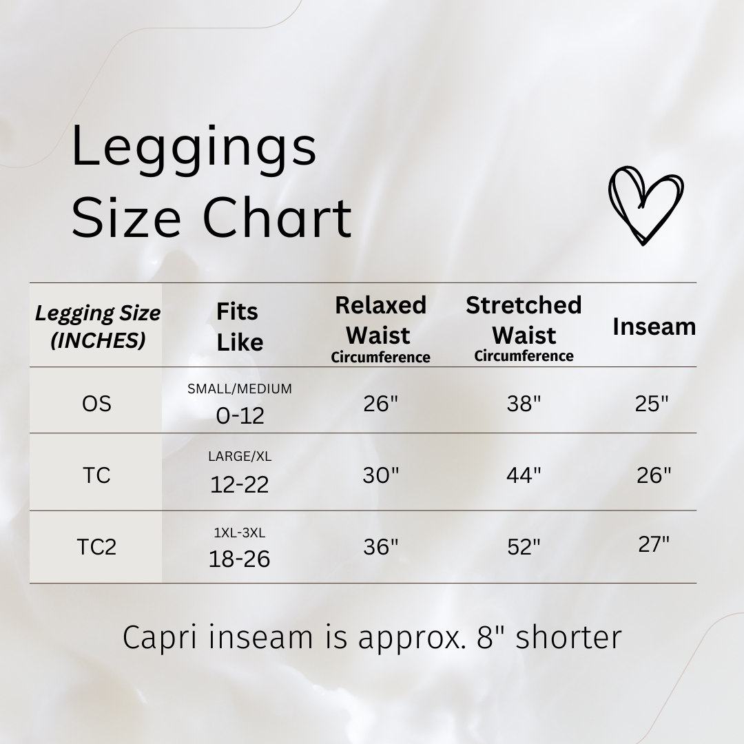 Alcohol Floral Leggings w/ Pockets!