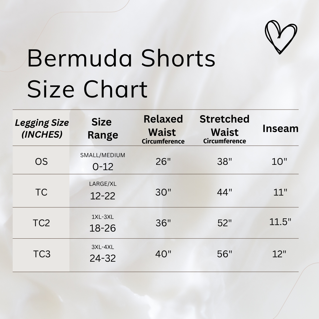 Black Bermuda Shorts w/ Pockets