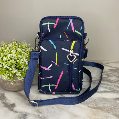 Mia Crossbody Nylon Wallet