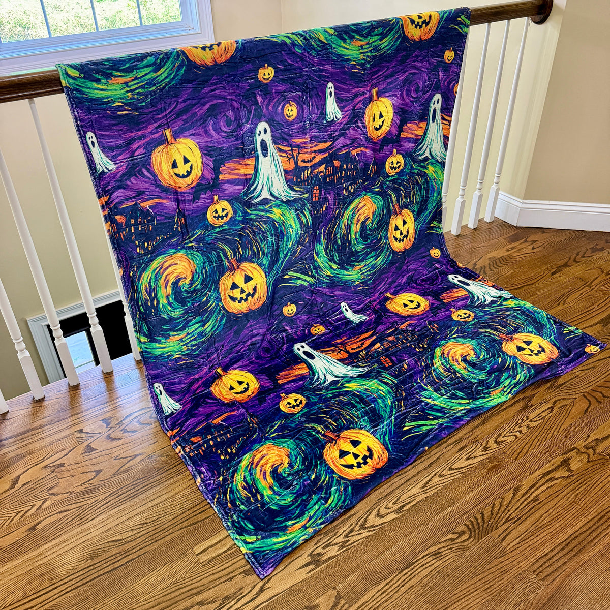 Blanket Halloween #6 - Gogh Scream