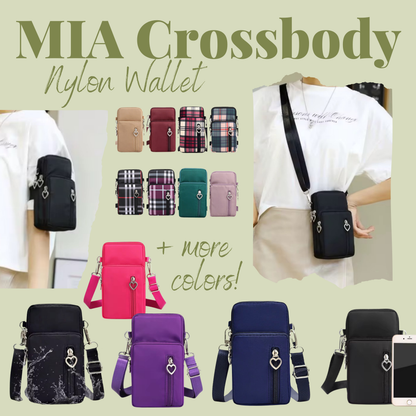Mia Crossbody Nylon Wallet - PREORDER 5/2-5/5