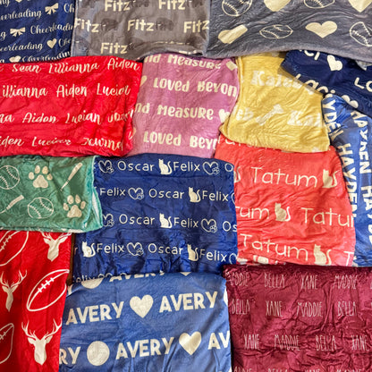 Custom Blanket - PREORDER - Closes 5/6