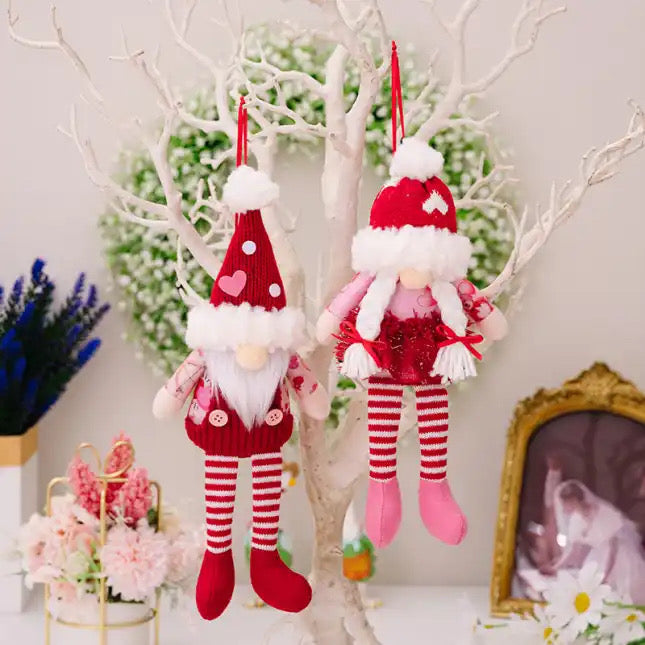 Gnome - Valentine #12 - Stripe Long Legs